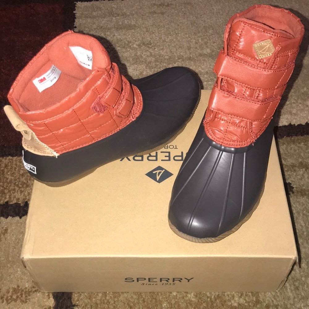 NEW Sperry Jetty Duck boots 3M Thinsulate insulate